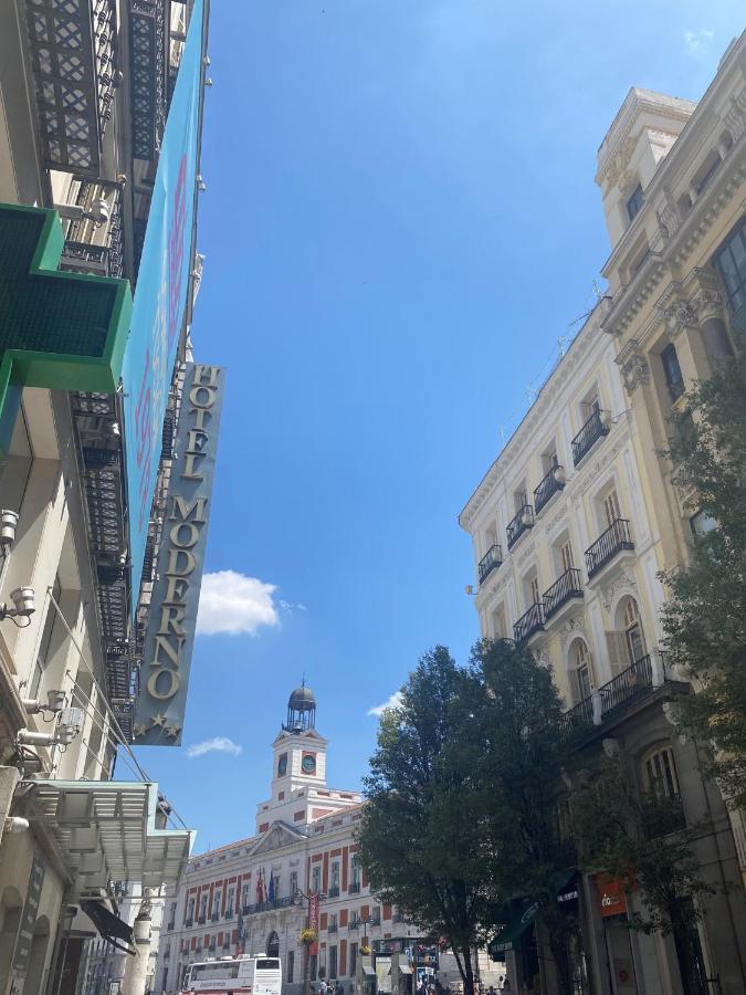 Hotel Moderno Puerta Del Sol Madrid Buitenkant foto